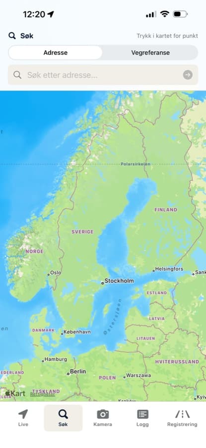 Søk i Veikompasset